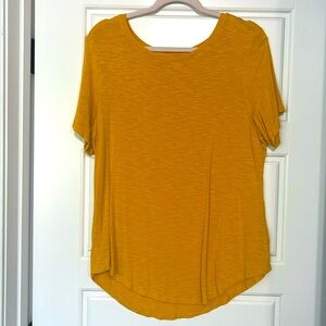 Old Navy Mustard Tunic Top